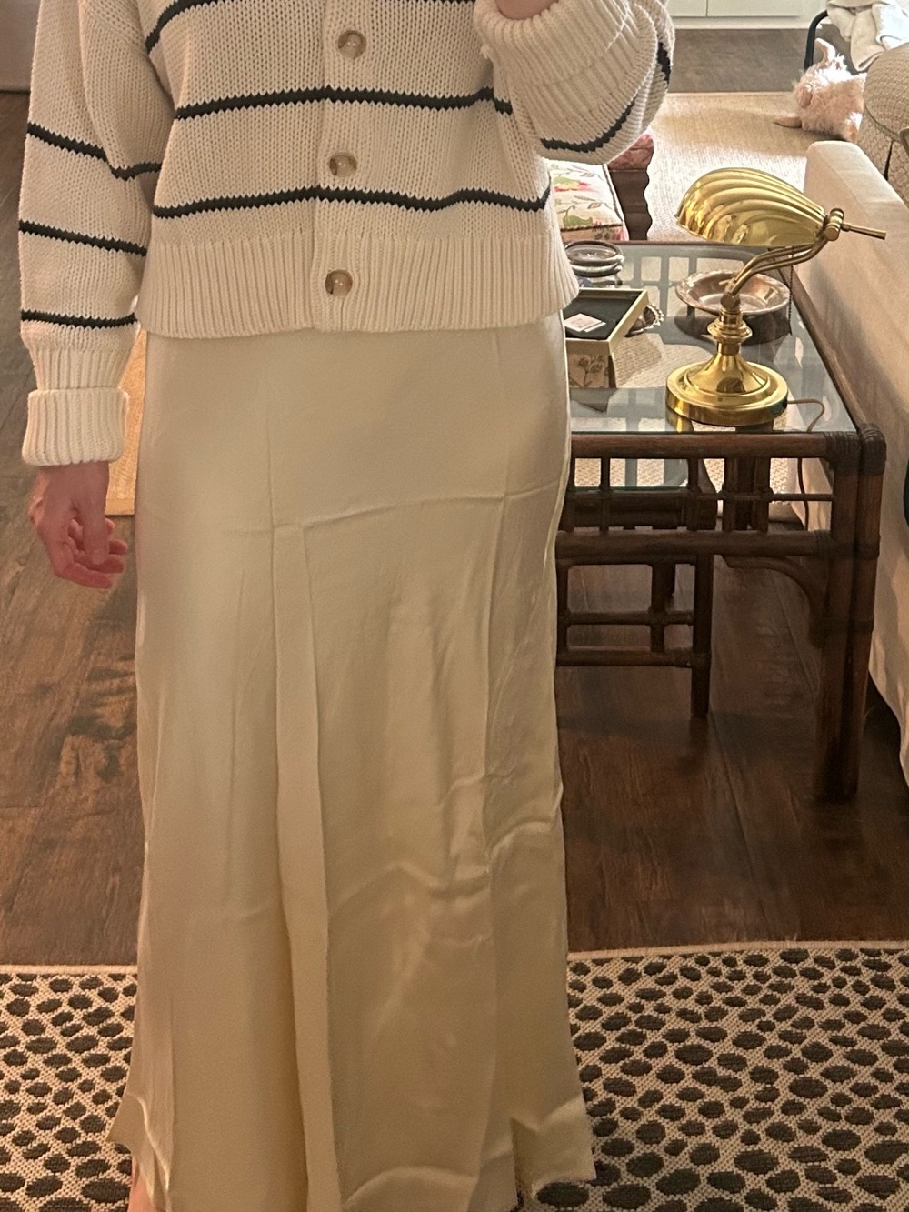 DISSH Charlie Maxi Skirt in straw - Picture 2 of 5
